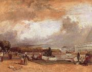 Richard Parkes Bonington Water Basin at Versailles oil painting picture wholesale